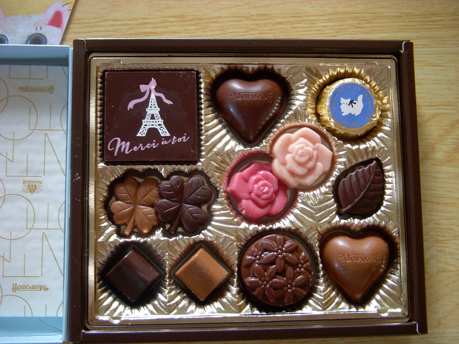 石井ご夫妻に頂いた高級チョコレート