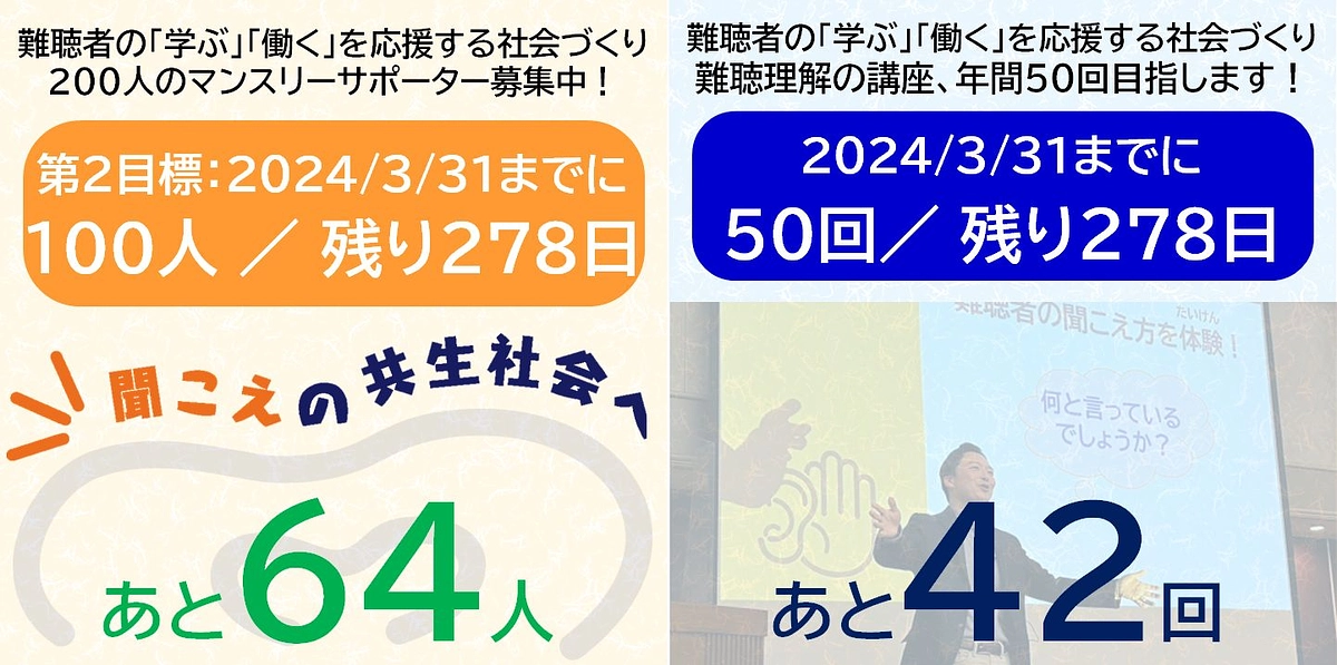 久しぶりの応援を頂きました！