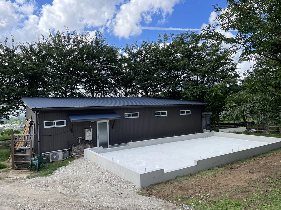 多目的ルーム建設工事進捗情報（6/17〜27）