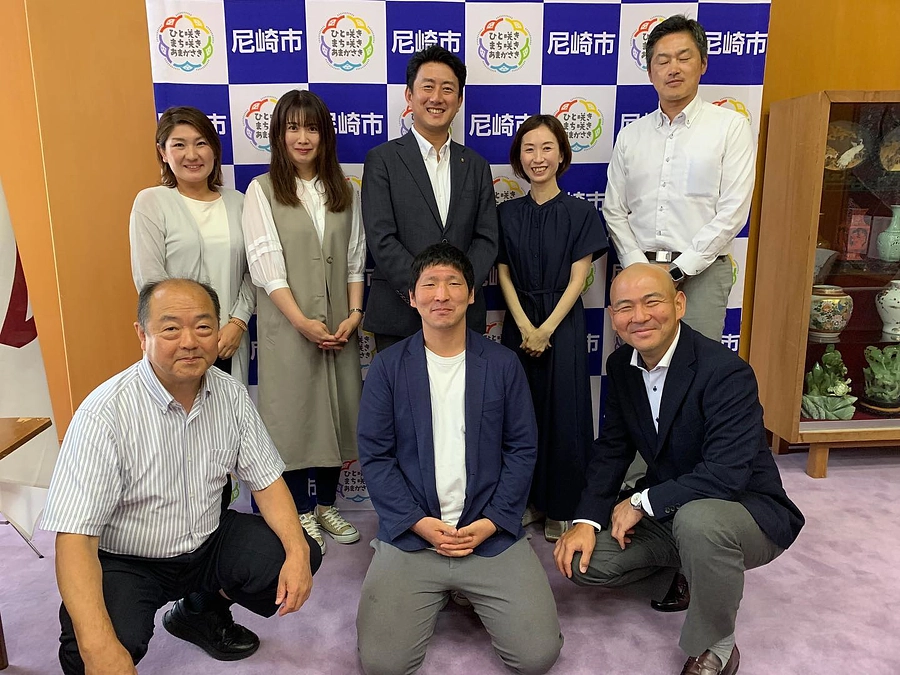 尼崎市長との面談