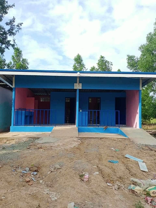 トイレ完成報告