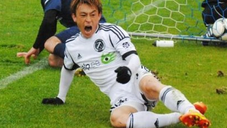 UEFAチャンピオンズリーグのピッチから叫ぶ東北復興への願い!