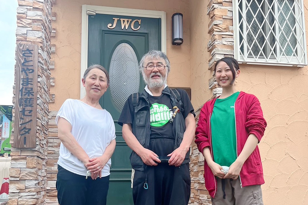 酪農学園大学の浅川満彦先生がご来所されました！