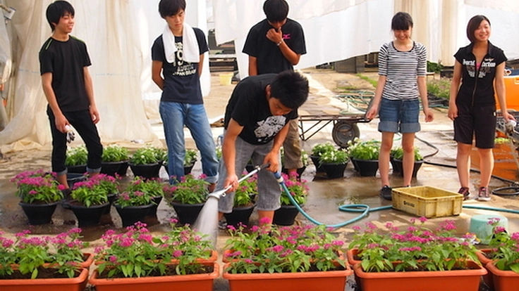 宮城県名取市閖上地区の慰霊空間をたくさんの花と緑で彩りたい！