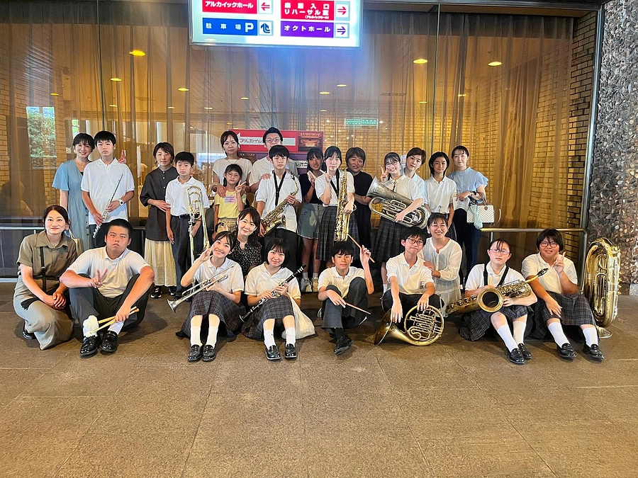 【中級部吹奏楽部🎵】