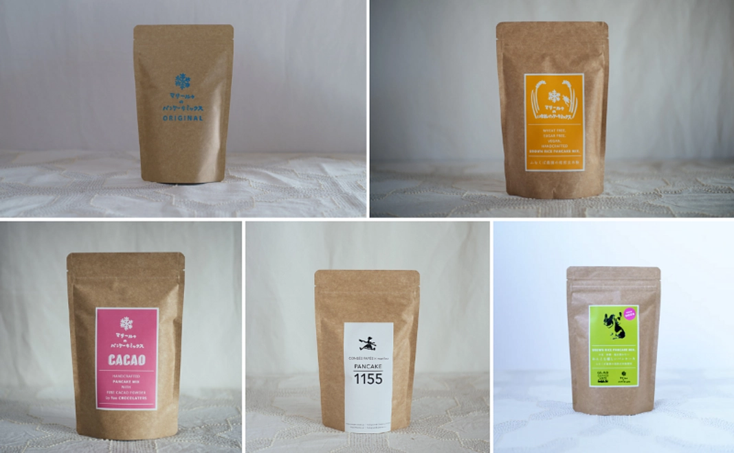 おなじみのパンケーキミックス＆おかわり割引チケット