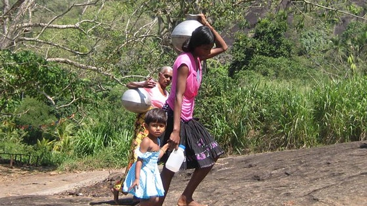 スリランカの山村に水道を作って、子供達にもっと教育の時間を!