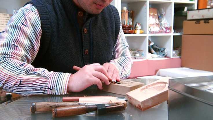 佐渡の伝統文化であるおこし型の型を製作し文化を継承したい！