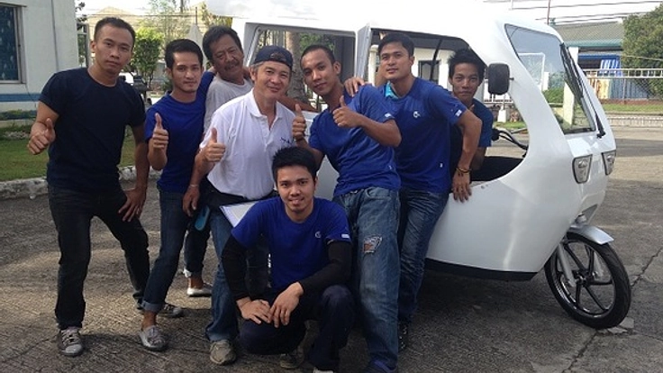 環境問題解決のためにトライシクルを電動化したい