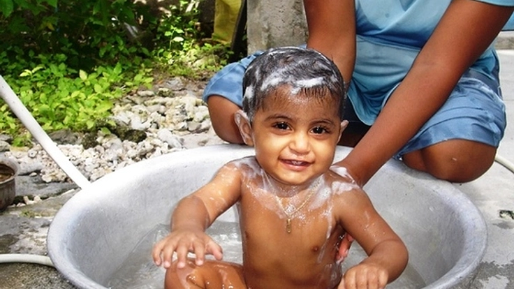 モルディブの小学校と病院に浄水器を設置しキレイな水を届けたい