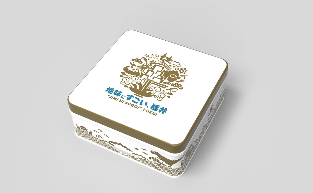 商品化された四種のお土産の内のいずれか一つ(ランダム)