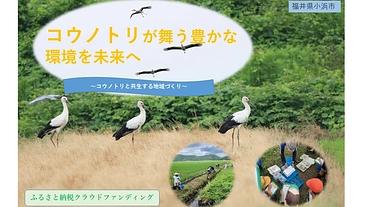 コウノトリが舞う豊かな環境を未来へ のトップ画像