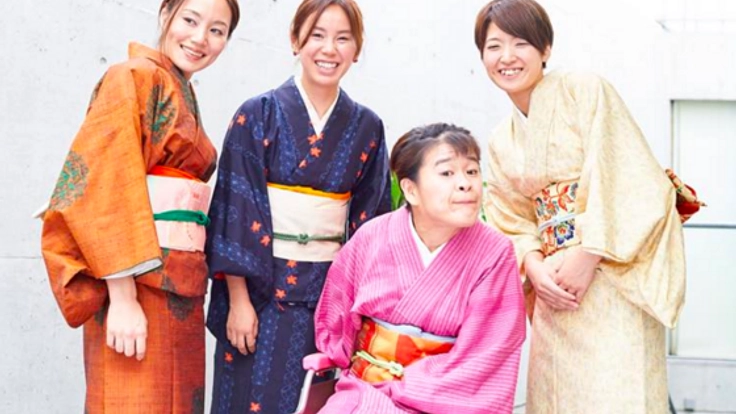 障がいも国境も越えて。着付けなしのセパレート着物を普及したい