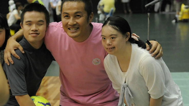 障害をもつ子ども達におもいっきりスポーツを楽しんでほしい！！