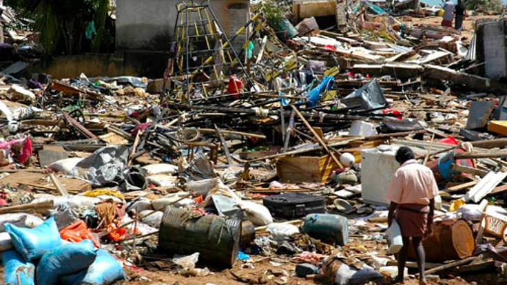 超大型台風ヨランダが直撃したフィリピンの村を洪水から救いたい