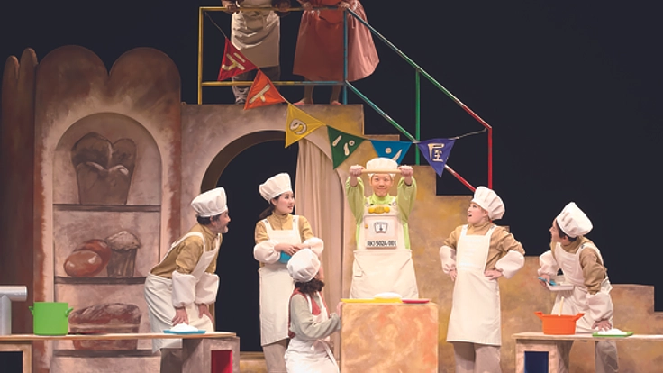 幼児から楽しめるオペラに、関西に避難している親子を招待したい