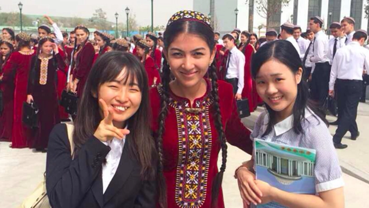 トルクメニスタンに日本を、日本にトルクメニスタンを届けたい！