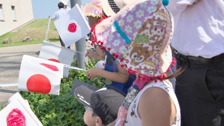 皇室奉迎で活躍！手作り"日の丸小旗"8000本分の材料費を集めたい