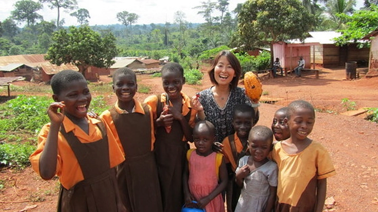児童労働のないガーナ産カカオを使ったチョコレートを広めたい！
