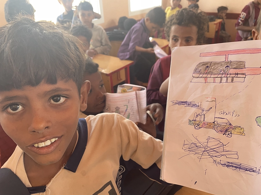 昨年の成果報告と、現在のイエメンの教育事情