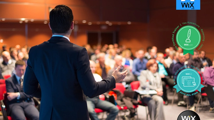 世界に9人だけの講師が伝授。Wixを広める講座を開催したい!