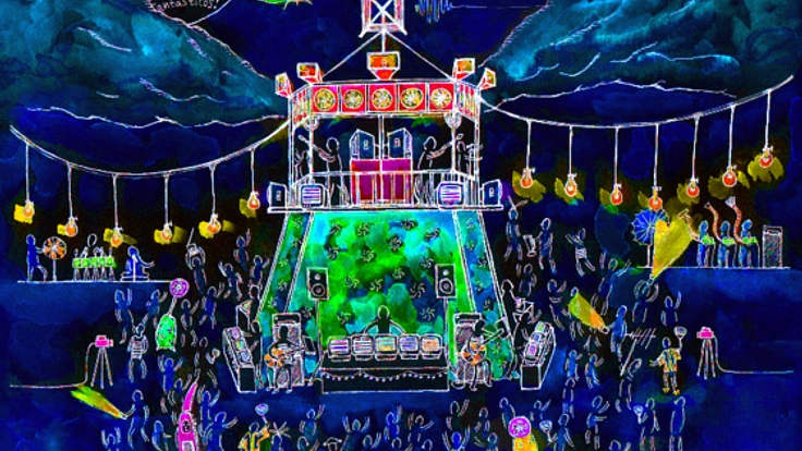 古家電楽器の祭ばやしで踊る！『電磁盆踊り大会』を開催したい！