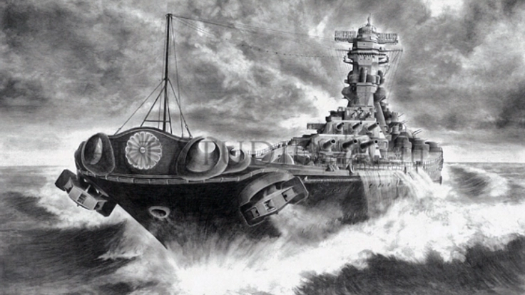 靖國神社・奉納展示記念！鉛筆艦船画家「菅野泰紀」初の画集制作