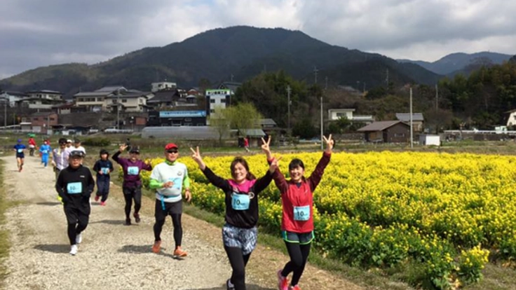 ふるさとの宝物に囲まれて、保津川の環境を守るファンラン開催！