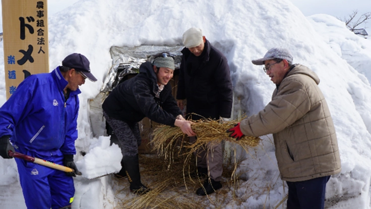 雪蔵熟成で「まるく、甘くなった」極上の大吟醸をつくりたい