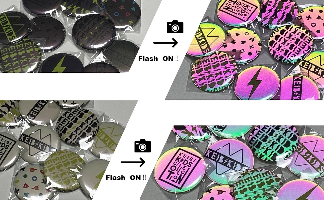 返礼品　缶バッチ1個ランダム　2,000円コース