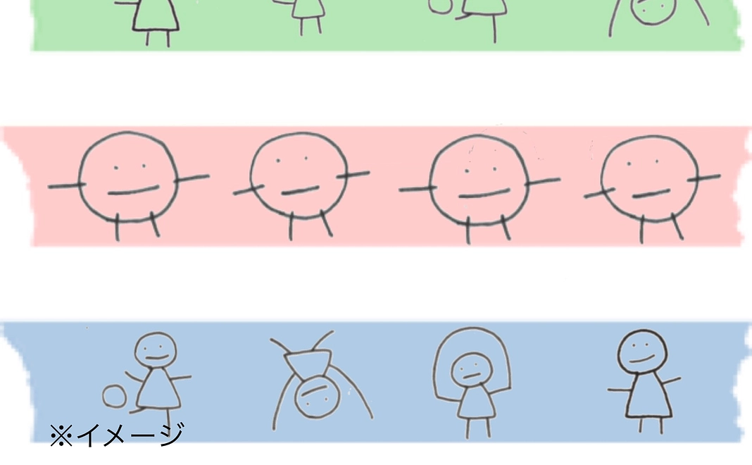 HPにお名前を掲載&オリジナルマスキングテープ