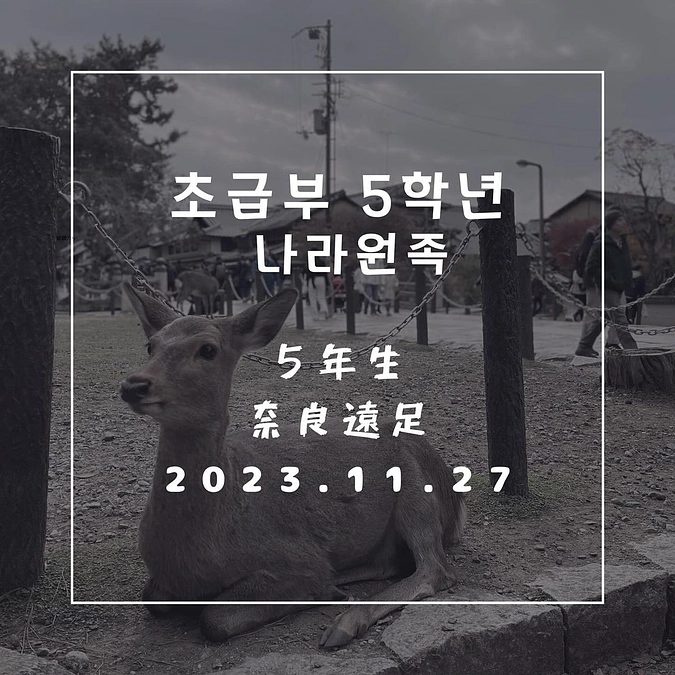 【奈良遠足】