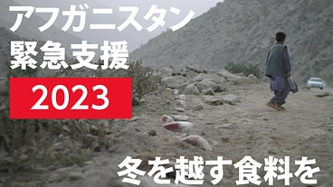 アフガニスタン冬の食糧支援！飢餓が心配される子どもたちに給食を！ のトップ画像