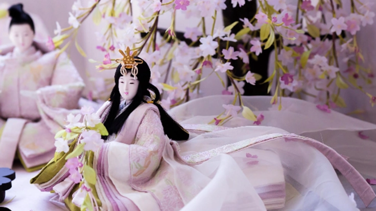 後藤由香子のお雛様の十二単を等身大化。雛祭りを体感する機会を