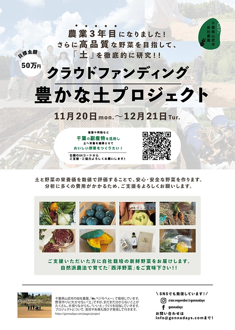 クラウドファンディング開始しました！