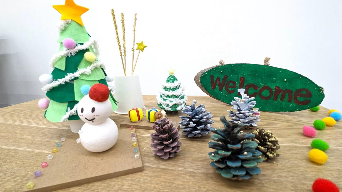 【ふらっぽ北柏】楽しい&可愛い『クリスマス会飾りづくり🎅』を開催しました！