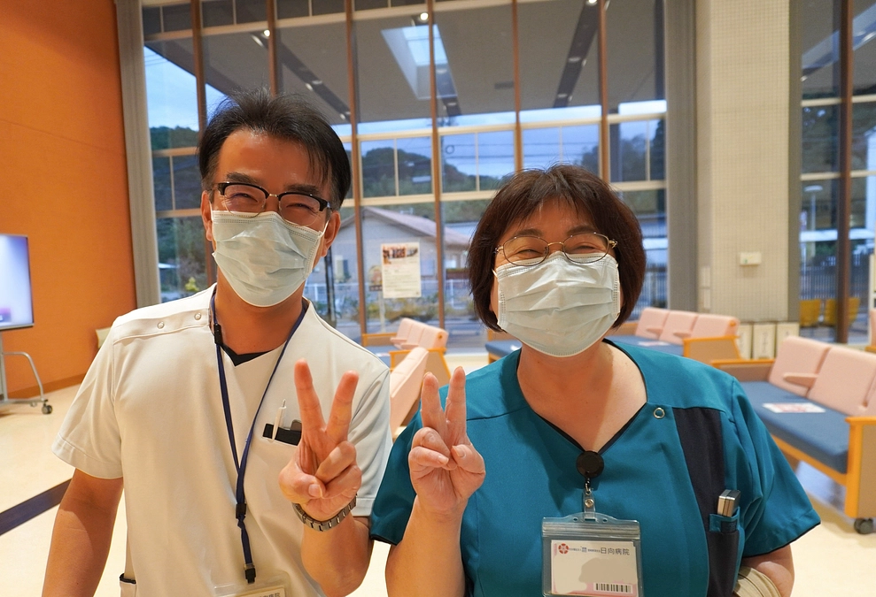 クラウドファンディング☆42日目　（リハビリテーション室技師長・看護副部長）