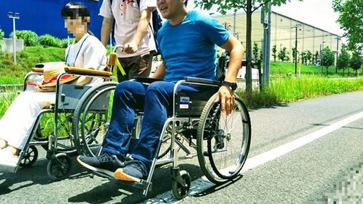 三郷市をもっとバリアフリーの街に。車イスマラソンを開催!
