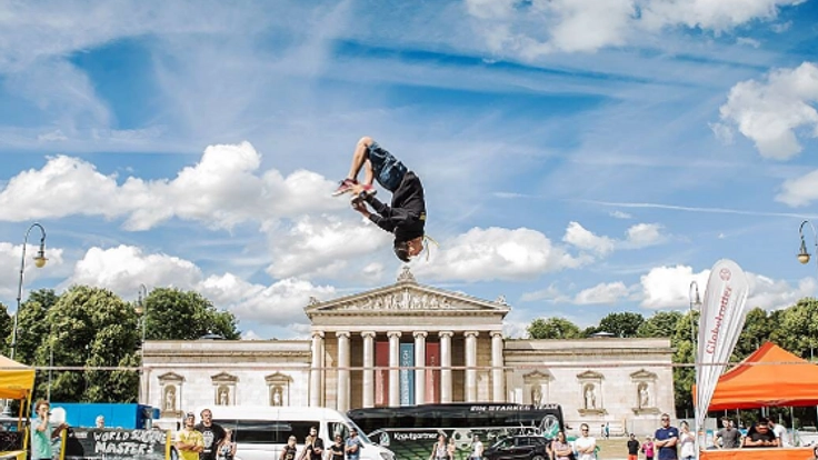 楽しく体幹を鍛える!話題のスラックラインを体感して欲しい!
