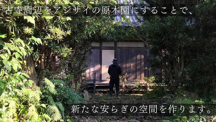 加茂荘花鳥園|安らぎの空間を守り継ぐ。古寺周辺をアジサイの原木園に 9枚目