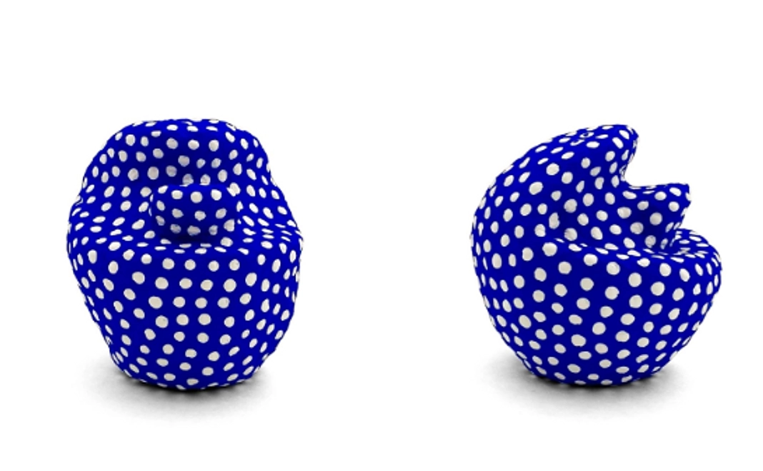 bananayamamotoの作品「SOMA BLUE 点点達磨」