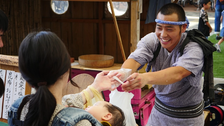 おにぎり君の挑戦！鳥取県大山町から元気になるおむすび届けます