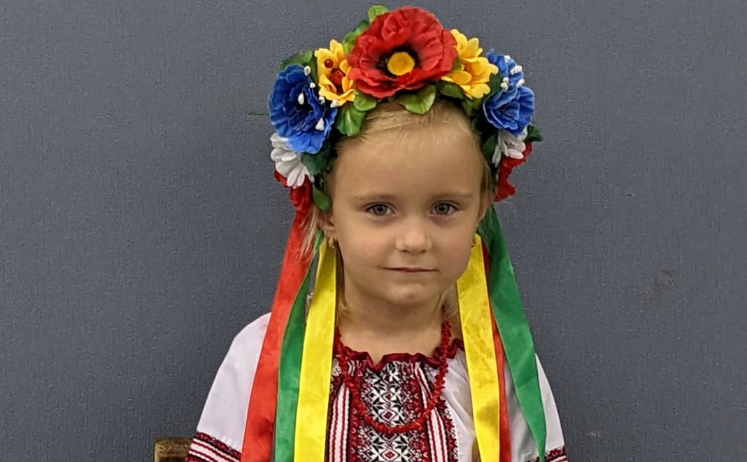 感謝のメールとウクライナ避難民の写真