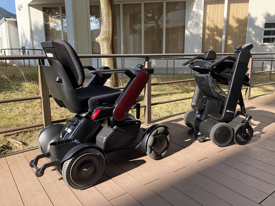 電動車いすをお借りしました