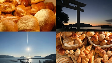 小さな離島で焼きたてのパンを食べて欲しい のトップ画像