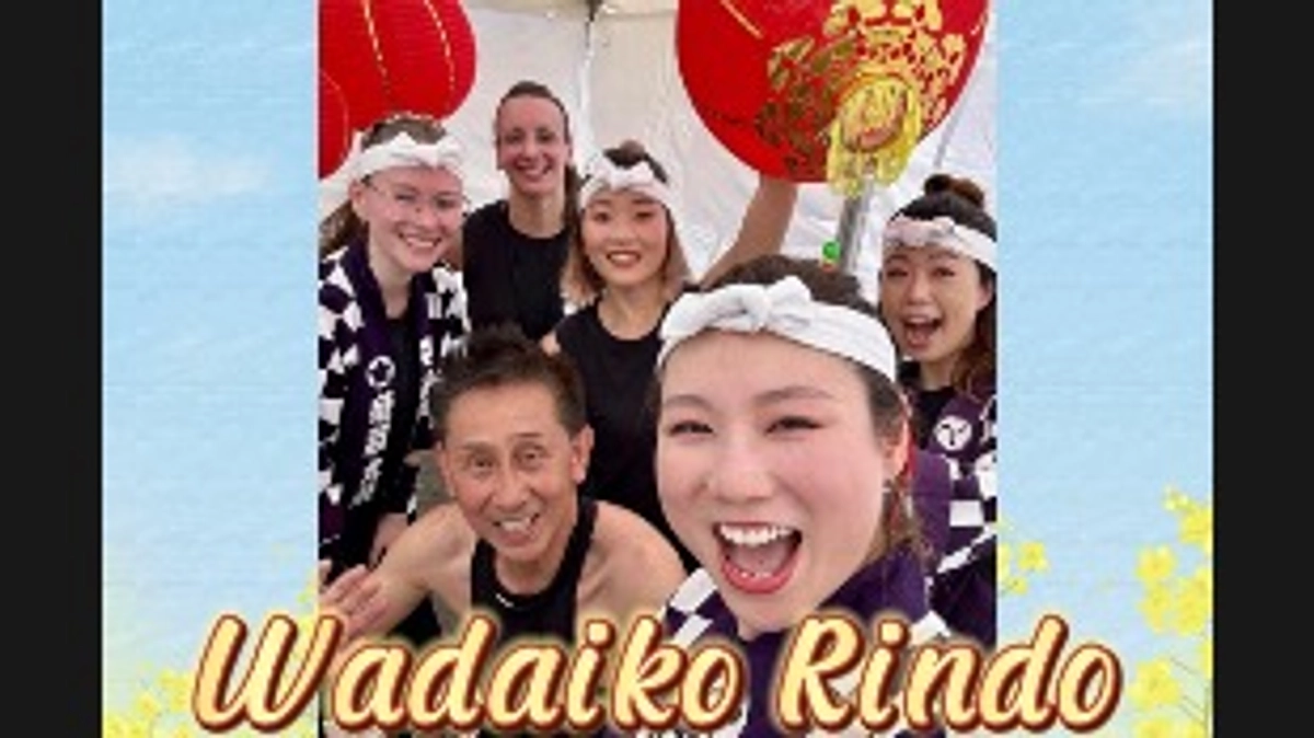 オーストラリア🇦🇺の『和太鼓RINDO』坂本さん
