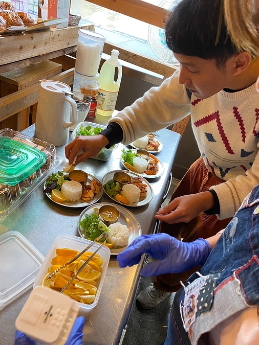 大盛況！！シュリンプカレーFree試食会終わりました