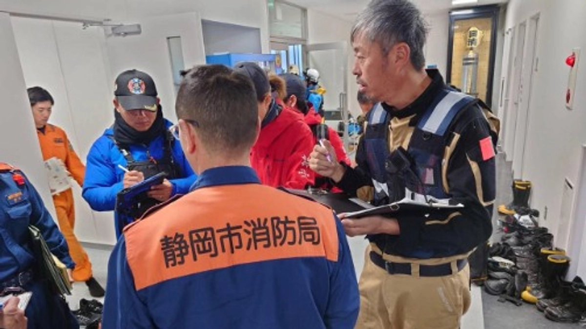 災害救助犬の活動