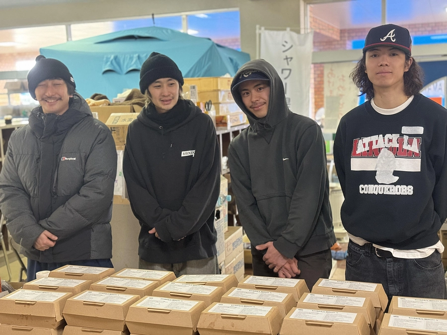 ゴールデンブラウンさんによる炊き出しを実施しました！