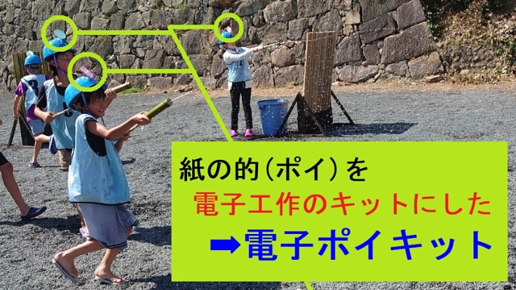 電子ポイキットでモノ作りの面白さを体験しよう！